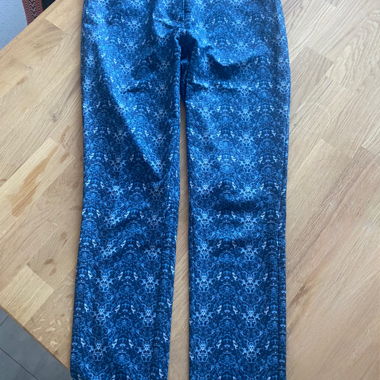 Pantalon de golf bleu corail 