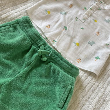 Summer Set Safari Linen - Baby Boy 74 cm