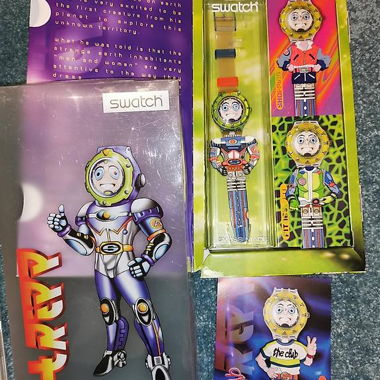 Swatch Scuba Stripp 1996 con accessori