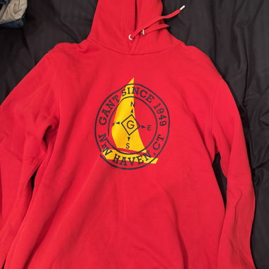Felpa rossa M