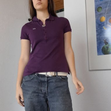 Lacoste polo lilac