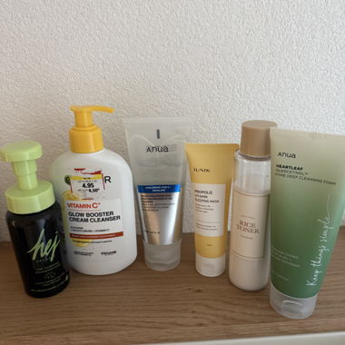 Set di cura del viso quasi mai utilizzato