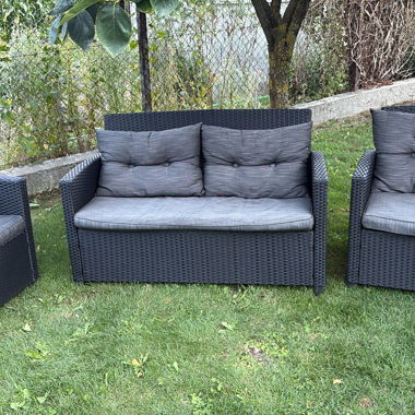 Outdoor-Rattansitzgruppe