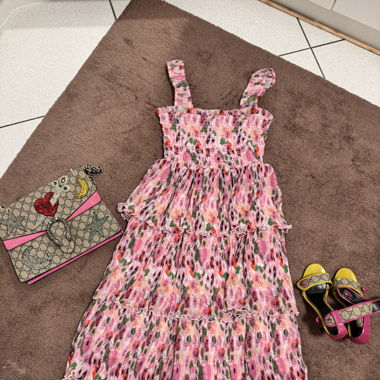 GANNI Floral Dress Size 36/38 Perfect Condition!