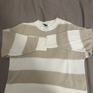 striped pullover 