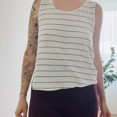 Regular Leinen-Top