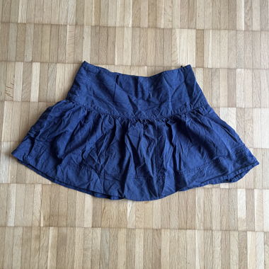 Gonna mini svasata blu