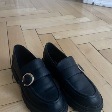 Loafers Lederimitat Gr. 38