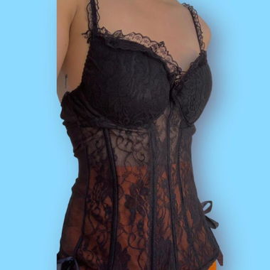 Lace Corset in black 