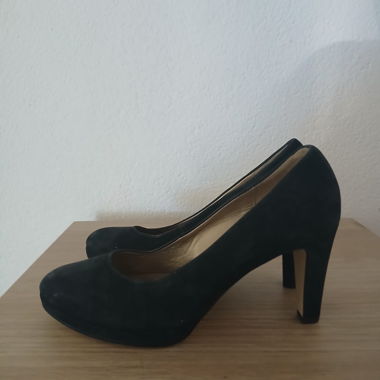 Schwarze High Heels