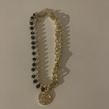 Goldfarbene Charm-armband