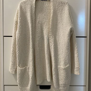 Strickcardigan Creme S