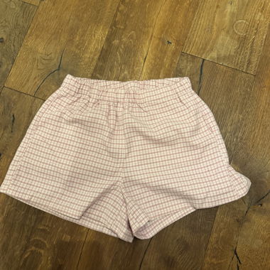 Brandy Melville Pink-Check Shorts