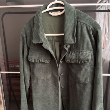 Chemise en velours côtelé 