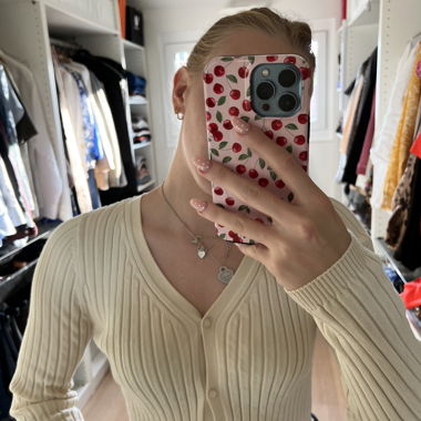 Crop Top, langarm 
