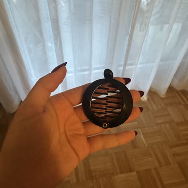 40 Fermagli per capelli neri