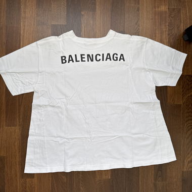 Balenciaga White T-Shirt (Original) Oversized