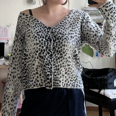 cheetah jaded london sweater
