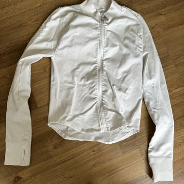 White Zip-Up Jacket