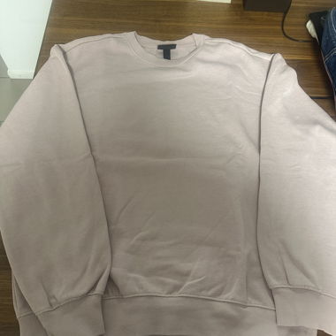H&M pinker Rundhals-Sweatshirt