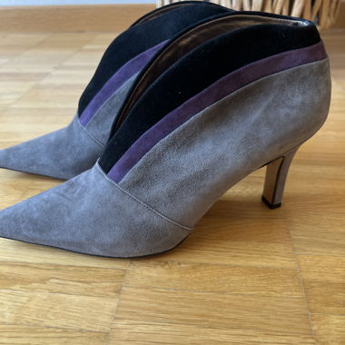 *NUOVO* Scarpe con tacco in pelle Peter Kaiser Gr. 38