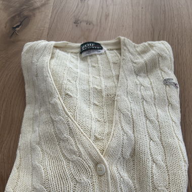 Cardigan Lacoste beige 