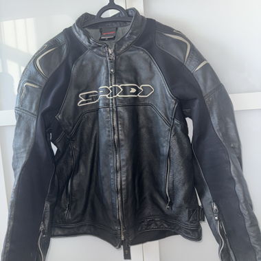 Blouson moto en cuir Alpinestars