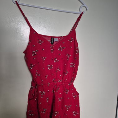Salopette estiva H&M rossa