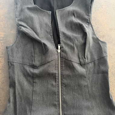 Bershka Zippered Vest with Size S