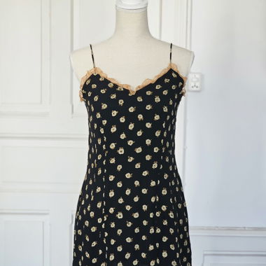 Vintage 90s Kleid Coquette Indie Boho