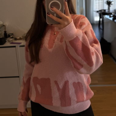Pinker Pullover