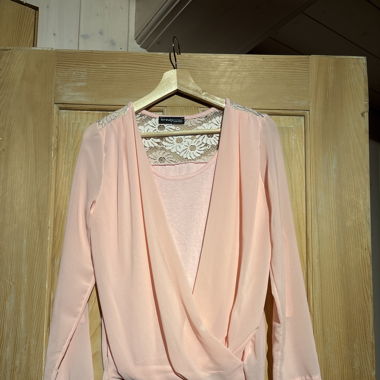 rosa bluse