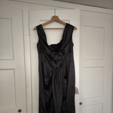 Kleid mit Corsage-Optik vorne