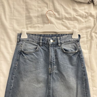 Jupe Denim bleue H&M