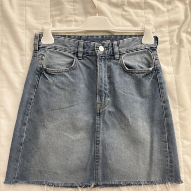 Jupe Denim bleue H&M