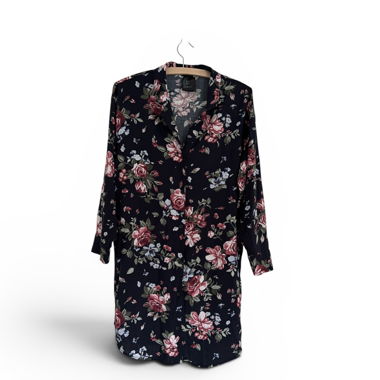 Floral Shirt Dress