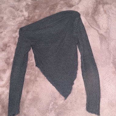 Asymmetric Ribbed Top