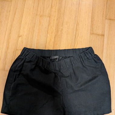 Schwarze Shorts Grösse S