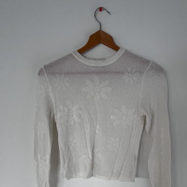 Crop top en chrochet