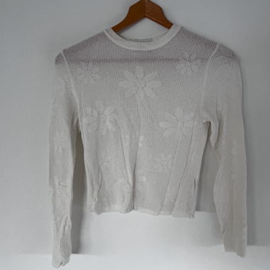 Crop top en chrochet