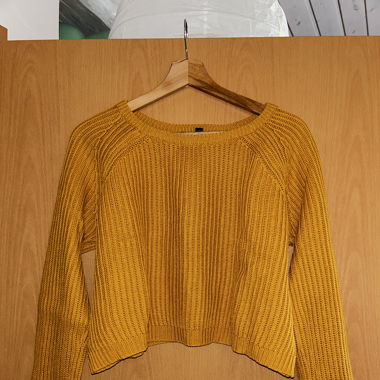Pull jaune 