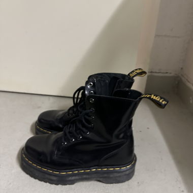 Platform Dr. Martens nero