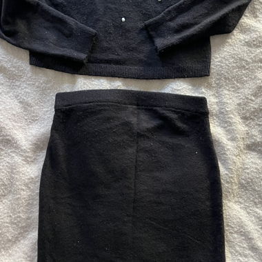 H&M Mama Black Knit Co-ord Maternity