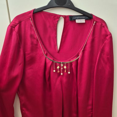 Bordeaux Bluse