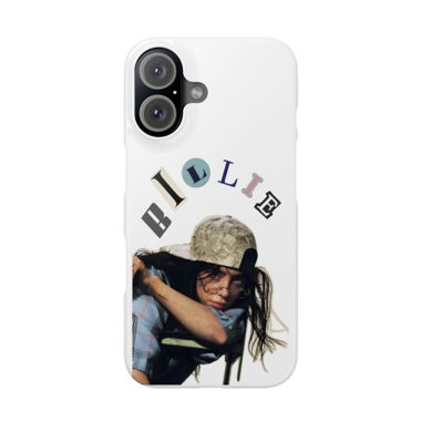 Custom Billie Eilish iPhone 16 case 