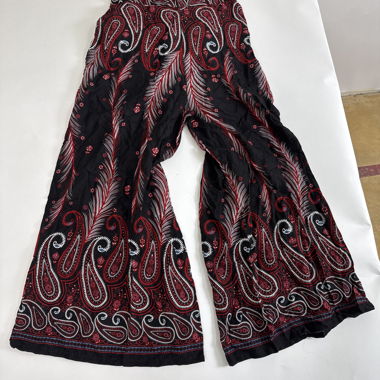 Pantaloni Paisley a gamba larga