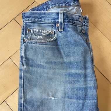 Jeans da uomo M Levis chiari straight/baggy