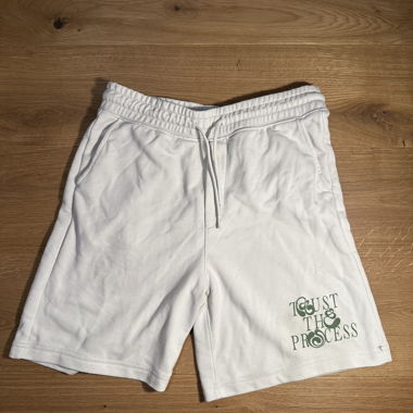 Beige H&M Printed Shorts