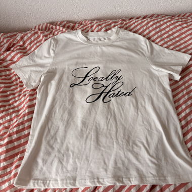 T-shirt bianca con stampa