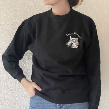 Sweatshirt noir - taille enfant